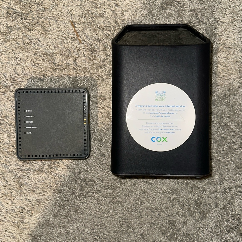 Cox panoramic wifi box